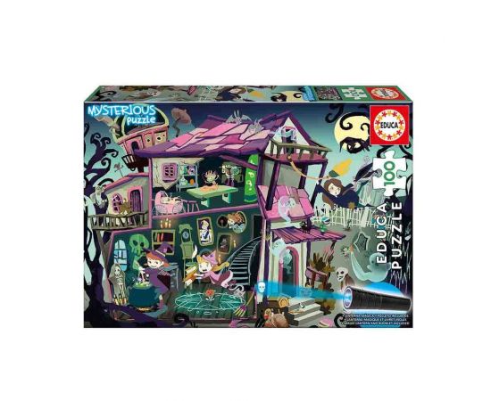 Παζλ Mysterious Σπίτι με Φαντάσματα 100 Κομμάτια Educa | Πάζλ στο MarkCenter