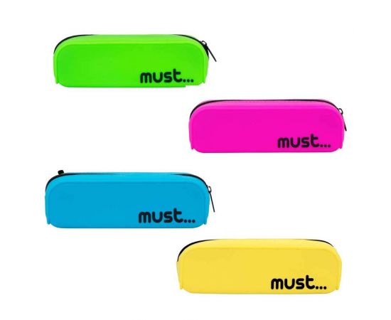 Κασετίνα Σιλικόνης Must Focus 4 Χρώματα | 000584840 Must Team | Σχολικές Τσάντες - Κασετίνες στο MarkCenter
