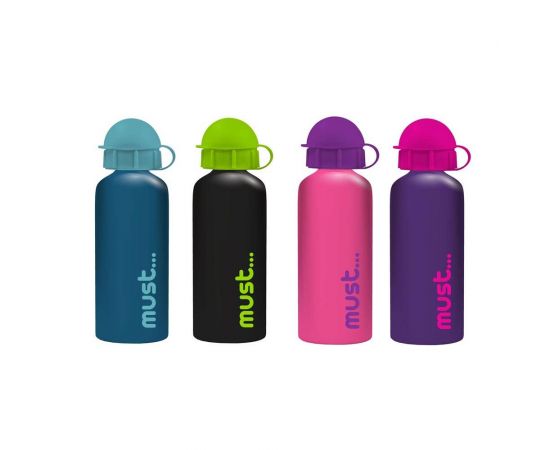 Παγούρι Αλουμινίου Must Διάφορα Χρώματα 500ml Must Team | Παγουράκια - Δοχεία Φαγητού στο MarkCenter