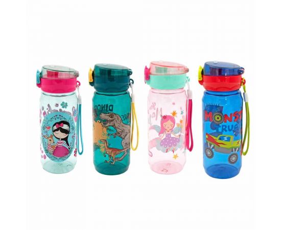 Παγούρι Πλαστικό Must Διάφορα Σχέδια 600ml Must Team | Παγουράκια - Δοχεία Φαγητού στο MarkCenter