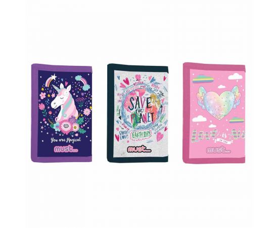 Πορτοφόλι Διάφορα Σχέδια Must Κορίτσι  | 000584744 Must Team | Είδη Δώρων στο MarkCenter
