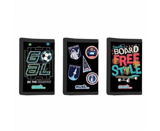 Πορτοφόλι Διάφορα Σχέδια Must Αγόρι  | 000579850 Must Team | Είδη Δώρων στο MarkCenter