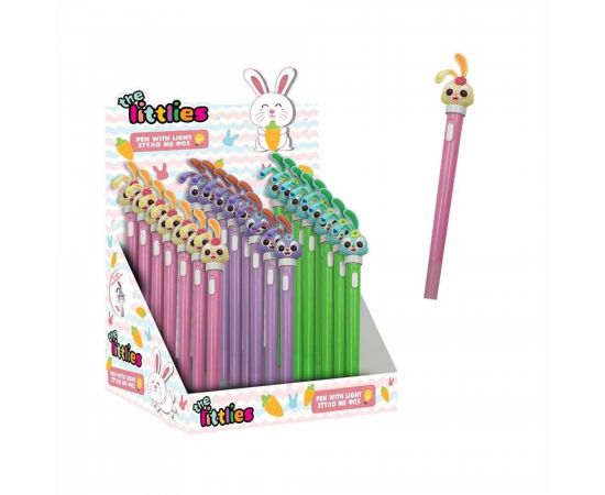 Στυλό Spin με Φως LED The Littlies Λαγουδάκι | 000646881 Διακάκης | Γραφική Ύλη στο MarkCenter