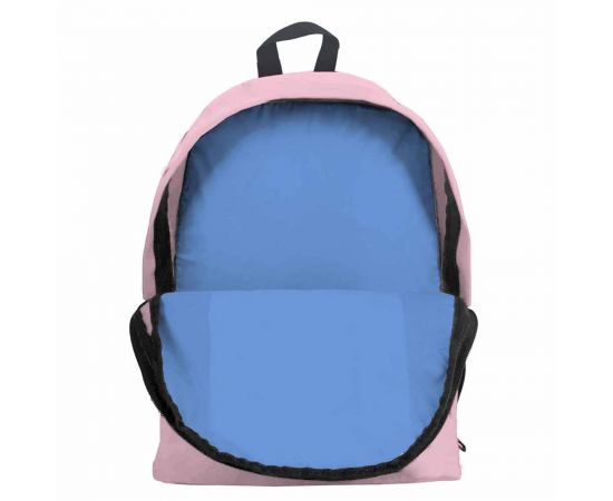 Τσάντα Πλάτης με 1 Θήκη Must Monochrome Plus Colored Inside Ανοικτό Ροζ | 000584948 Must Team | Σχολικές Τσάντες - Κασετίνες στο MarkCenter