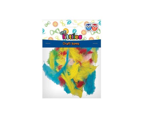 Φτερά Χειροτεχνίας The Littlies Μικρά Διάφορα Χρώματα 6gr Διακάκης | Είδη Χειροτεχνίας στο MarkCenter