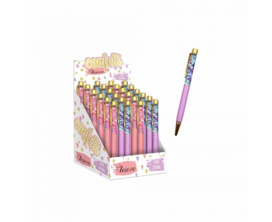 Στυλό Tesoro Confetti Διακάκης | Γραφική Ύλη στο MarkCenter