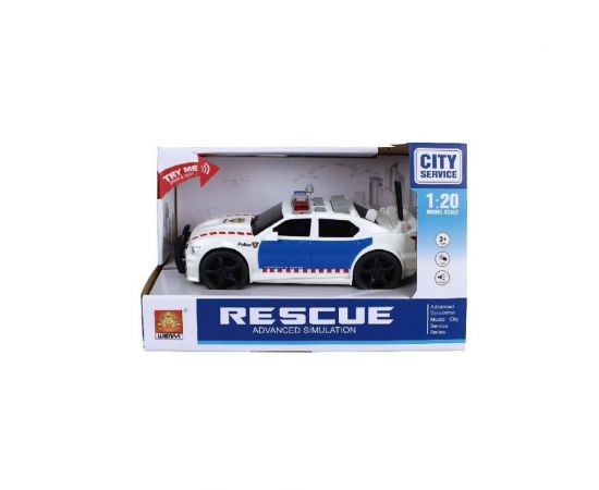 Λαμπάδα Αστυνομικό Όχημα με Φώτα & Ήχους 1:20 Group | Πασχαλινές λαμπάδες στο MarkCenter