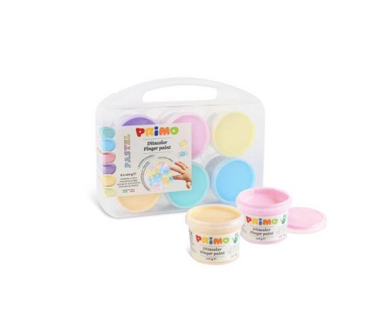 Δαχτυλομπογιές σετ 6 Παστέλ Χρωμάτων 100gr CMP CMP | Είδη Ζωγραφικής στο MarkCenter