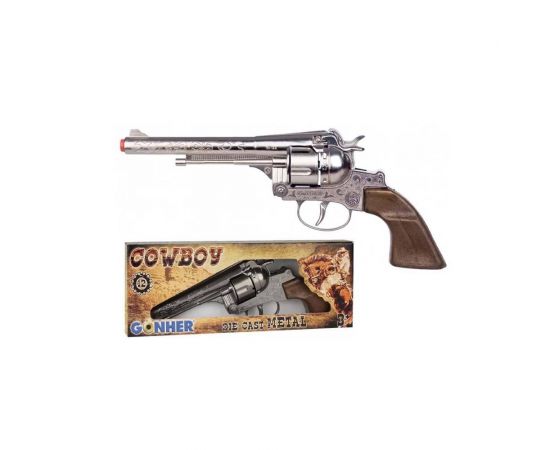 Όπλο Περίστρεφο Μεταλλικό Revolver με 12 Σφαίρες 22εκ OEM | Ρόλων - Μίμησης στο MarkCenter