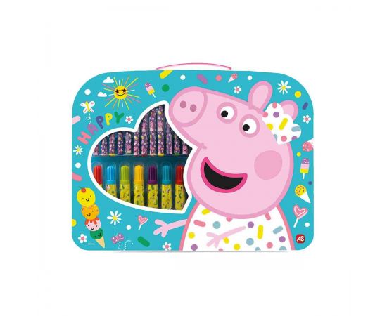 Art Case Σετ Ζωγραφικής Peppa Pig AS Company | Παιχνίδια για Κορίτσια στο MarkCenter