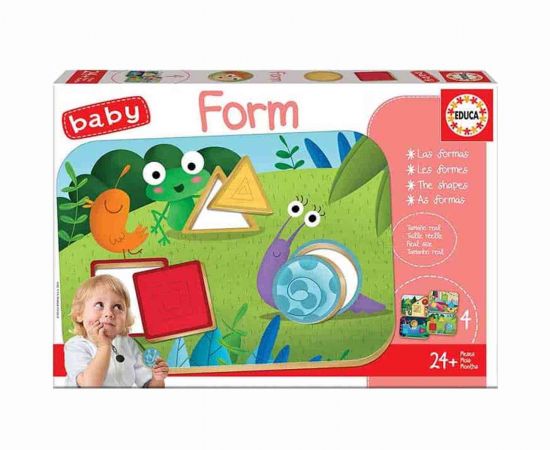 Baby Form Παζλ Σχήματα Remoundo | Παιχνίδια Bebe στο MarkCenter