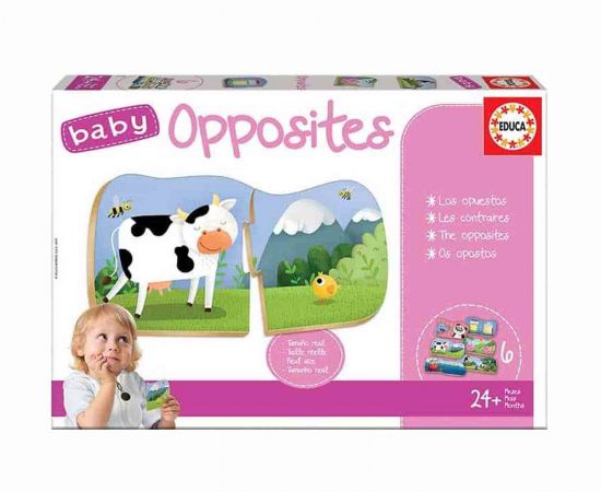 Baby Opposites Παζλ Αντίθετα Remoundo | Παιχνίδια Bebe στο MarkCenter