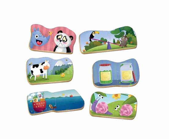 Baby Opposites Παζλ Αντίθετα Remoundo | Παιχνίδια Bebe στο MarkCenter