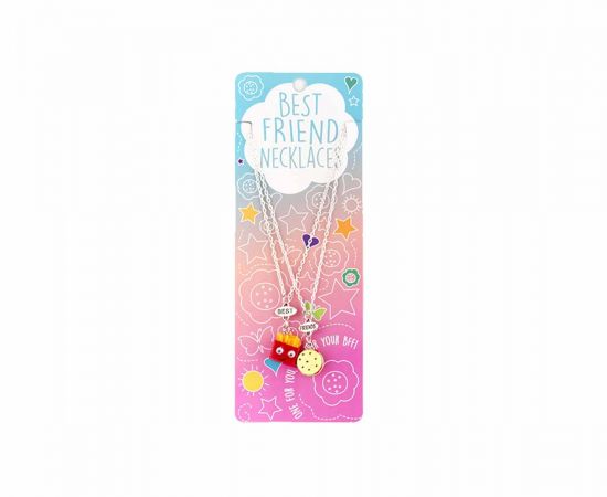 Best Friends Necklaces Κρεμαστό Burger & Πατάτες GAMA Brands | Ρόλων - Μίμησης στο MarkCenter