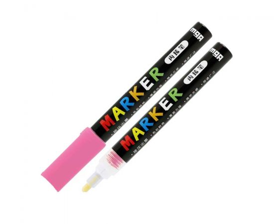 Ακρυλικός Μαρκαδόρος M&G Pink S210 2mm M&G | Γραφική Ύλη στο MarkCenter