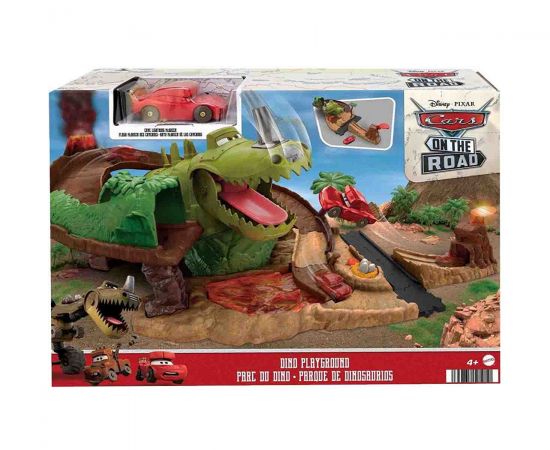 Cars Pixar Σετ Παιχνιδιού με Τυρανόσαυρο Ρεξ Mattel | Οχήματα στο MarkCenter