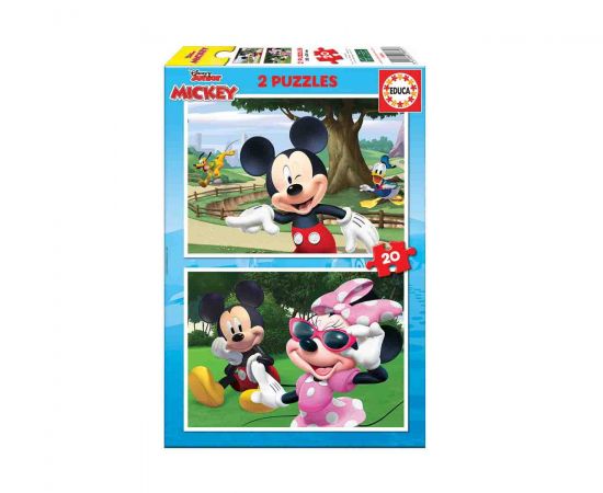 Mickey & Friends Παζλ 2x20 Κομμάτια Remoundo | Παζλ στο MarkCenter