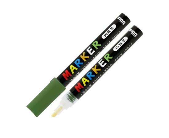 Ακρυλικός Μαρκαδόρος M&G Dark olive green S511 2mm M&G | Γραφική Ύλη στο MarkCenter
