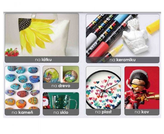 Ακρυλικός Μαρκαδόρος M&G Medium yellow S404 2mm M&G | Γραφική Ύλη στο MarkCenter