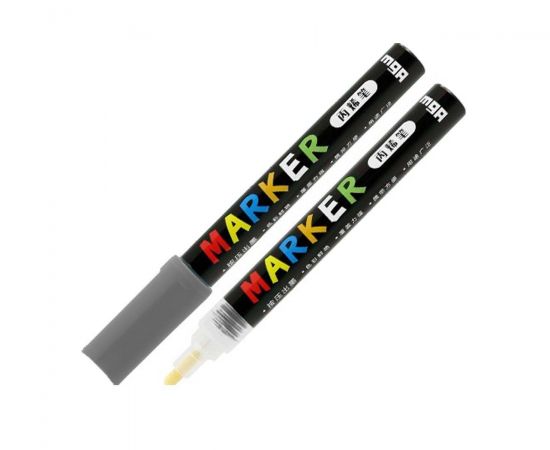 Ακρυλικός Μαρκαδόρος M&G Dark grey 5911 2mm M&G | Γραφική Ύλη στο MarkCenter