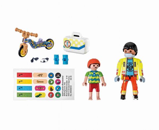 Playmobil City Life Διασώστης και Παιδάκι Playmobil | Playmobil στο MarkCenter