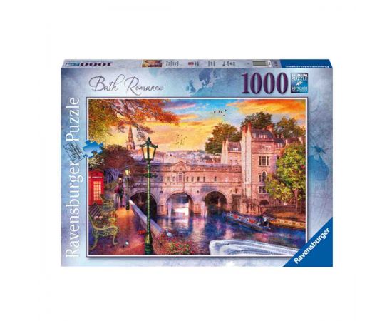 Παζλ 1000 Κομμάτια Ρομαντική Πόλη John Hellas | Πάζλ στο MarkCenter