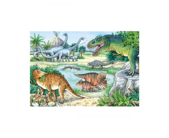 Παζλ 2X24 Κομμάτια Ravensburger Δεινόσαυροι John Hellas | Πάζλ στο MarkCenter