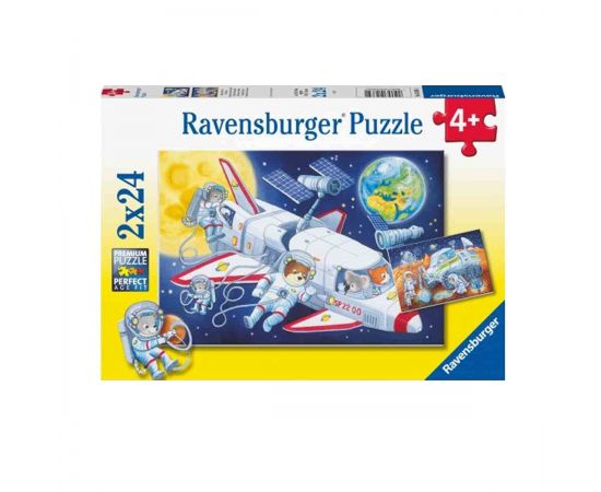 Παζλ 2X24 Κομμάτια Ravensburger Διάστημα John Hellas | Πάζλ στο MarkCenter