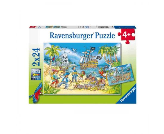 Παζλ 2X24 Κομμάτια Ravensburger Πειρατές John Hellas | Πάζλ στο MarkCenter