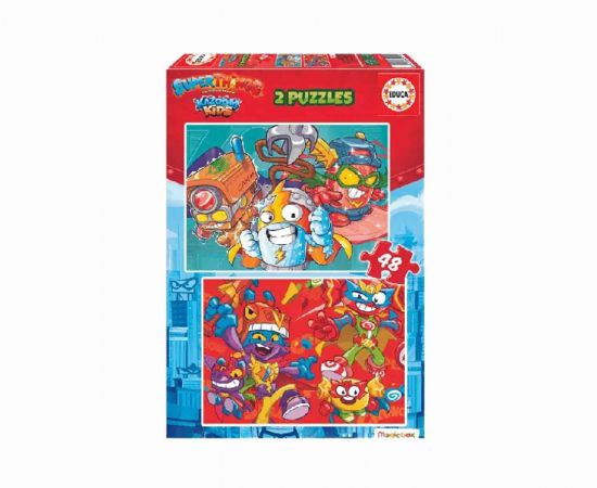 Superthings Παζλ 2x48 Κομμάτια Remoundo | Πάζλ στο MarkCenter