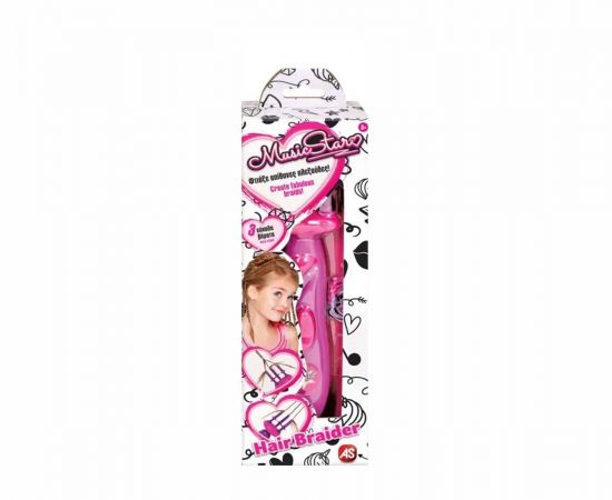 Music Star Συσκευή Μαλλιών Hair Braider 1080-06518 AS Company | Ρόλων - Μίμησης στο MarkCenter