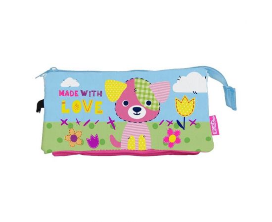 Κασετίνα Βαρελάκι Made With Love | 000585092 Διακάκης | Σχολικές Τσάντες - Κασετίνες στο MarkCenter