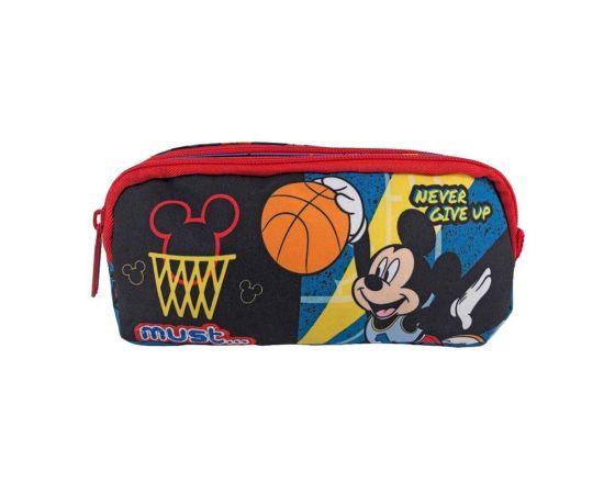 Κασετίνα Βαρελάκι Mickey Mouse Never Give up | 000563595 Διακάκης | Σχολικές Τσάντες - Κασετίνες στο MarkCenter