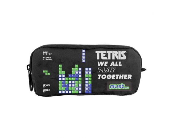 Κασετίνα Βαρελάκι Tetris 22 | 000504057 Διακάκης | Σχολικές Τσάντες - Κασετίνες στο MarkCenter