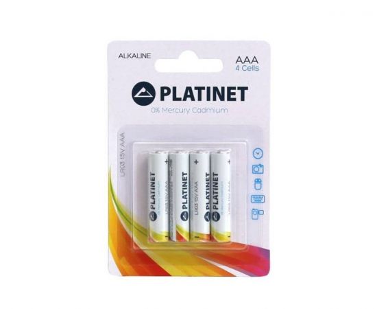 Μπαταριές Platinet Αλκαλικές Ultra LR03 ΑΑΑ OEM | Μπαταρίες στο MarkCenter