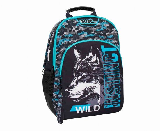 Τσάντα Πλάτης Animal Planet Wild Instinct Λύκος | 000570862 Διακάκης | Σχολικές Τσάντες - Κασετίνες στο MarkCenter