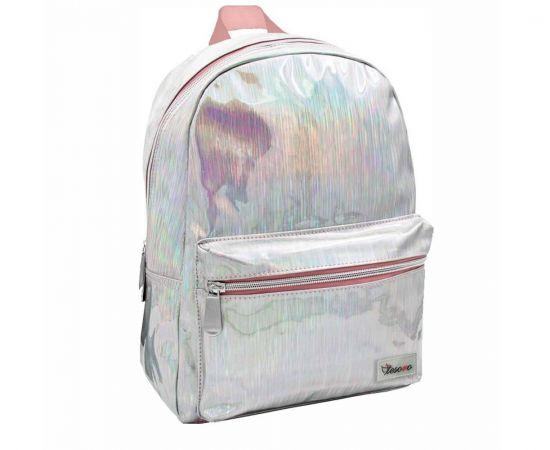 Τσάντα Πλάτης Tesoro PVC Γκρι 000582326 Διακάκης | Σχολικές Τσάντες - Κασετίνες στο MarkCenter