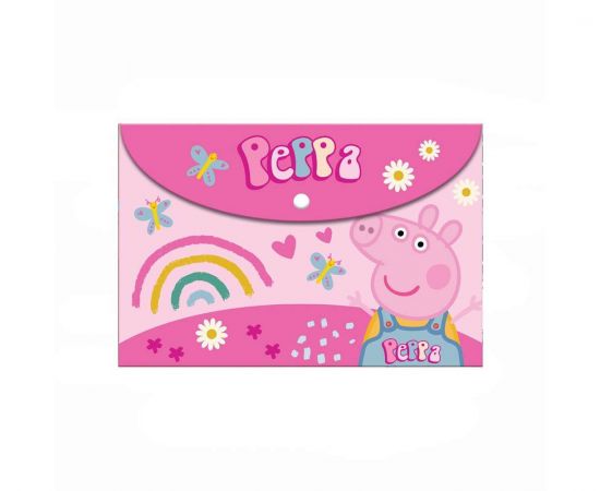 Φάκελος Κουμπί A4 Peppa Pig 000482761 Διακάκης | Είδη Αρχειοθέτησης στο MarkCenter