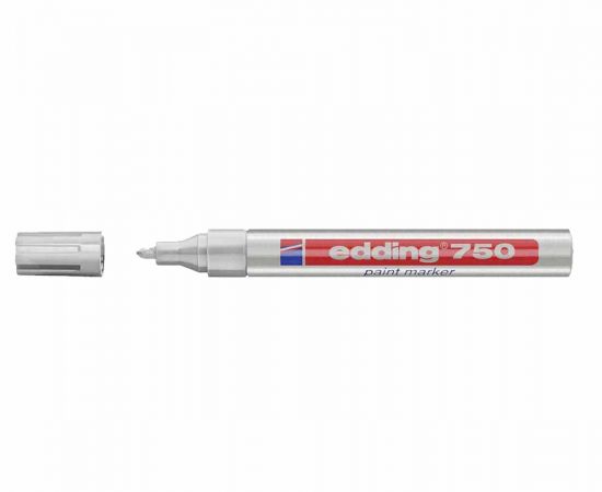 Μαρκαδόρος Ανεξίτηλος Edding 750 Ασημί Edding | Γραφική Ύλη στο MarkCenter