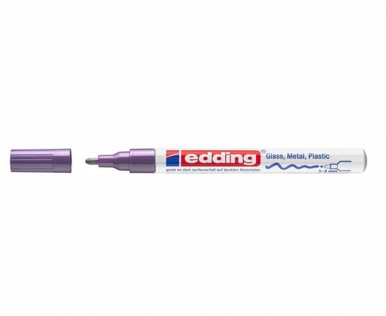 Μαρκαδόρος Ανεξίτηλος Edding 751 Μωβ Edding | Γραφική Ύλη στο MarkCenter