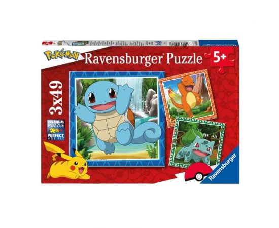 Παζλ 3X49 Κομμάτια Pokemon John Hellas | Πάζλ στο MarkCenter