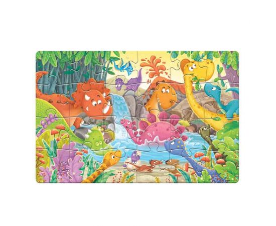 Παζλ Δαπέδου 24τμχ Πάρκο Δεινοσαύρων Remoundo | Πάζλ στο MarkCenter