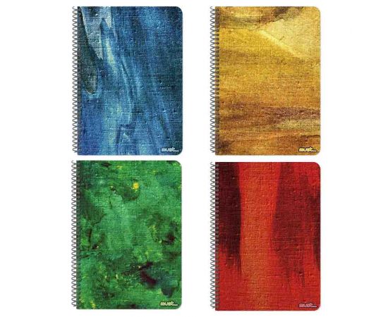 Τετράδιο Σπιράλ A4 3 Θέματα 90Φ Must Canvas Διακάκης | Σχολικά Τετράδια στο MarkCenter