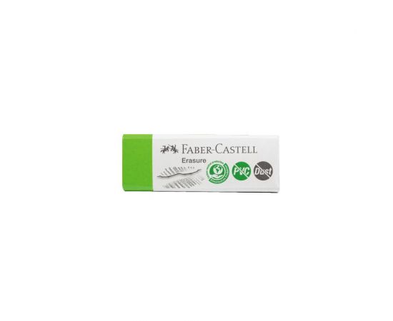 Γόμα Faber Castell Eco PVC Πράσινη Faber castell  | Γραφική Ύλη στο MarkCenter