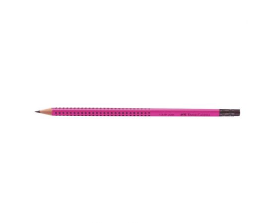 Μολύβι Faber Castell Grip με Γόμα HB Κεράσι Faber castell  | Γραφική Ύλη στο MarkCenter