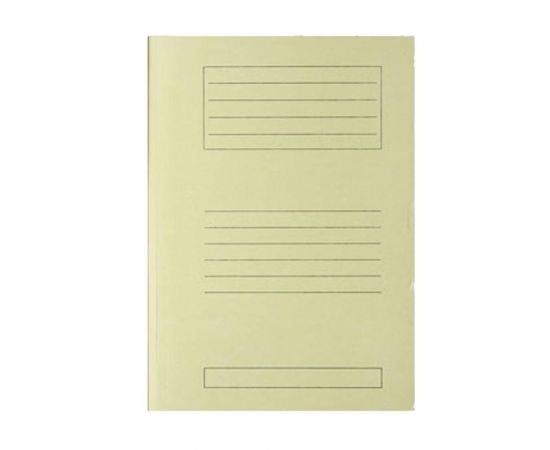 Ντοσιέ Χάρτινο Δίφυλλο 25x35cm Κίτρινο OEM | Είδη Αρχειοθέτησης στο MarkCenter