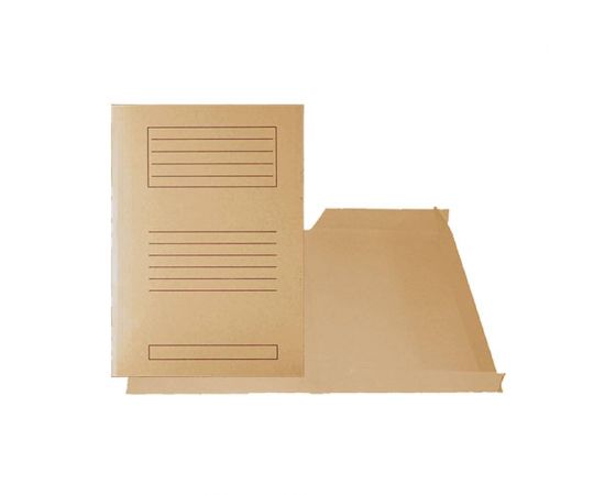 Ντοσιέ Χάρτινο με Πτερύγια 25x35cm Μπεζ OEM | Είδη Αρχειοθέτησης στο MarkCenter