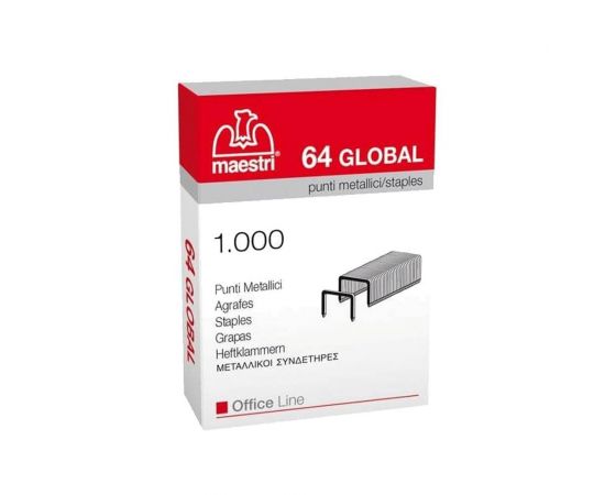 Σύρματα Συρραπτικού No.64 1000τμχ ROMA | Προμήθεια Γραφείου στο MarkCenter