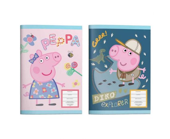 Τετράδιο Καρφίτσα 17x25 Peppa Pig Διακάκης | Σχολικά Τετράδια στο MarkCenter
