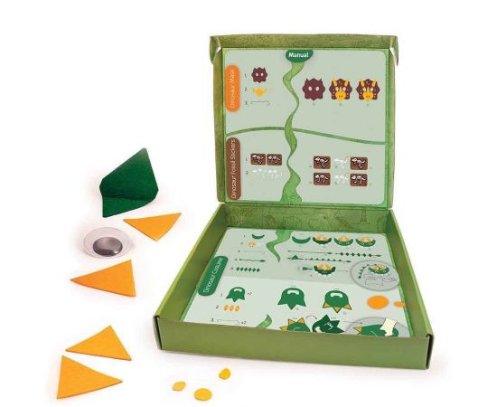 AS Craft Δεινόσαυρος Παιχνίδι Με 3 Χειροτεχνίες DIY | 1038-31004 AS Company | Παιχνίδια για Αγόρια στο MarkCenter